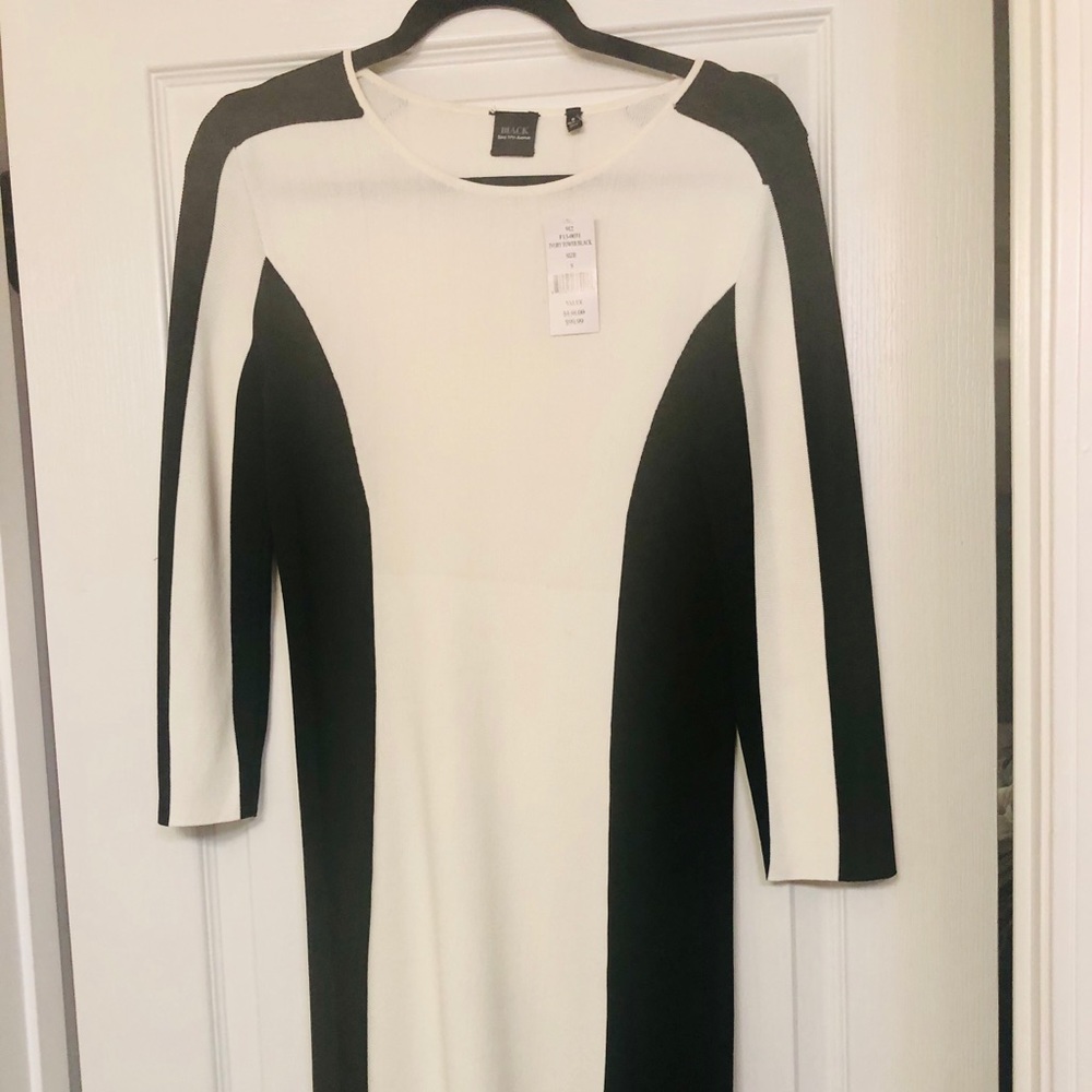 Black and white dress!